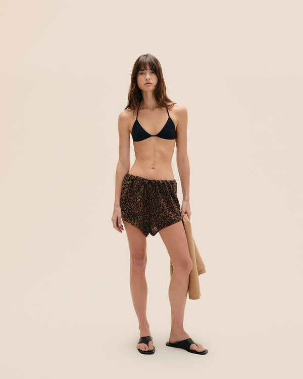 Mini Shorts Jaguar Noir