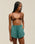 SHORT ASA DELTA SEAWEED GREEN
