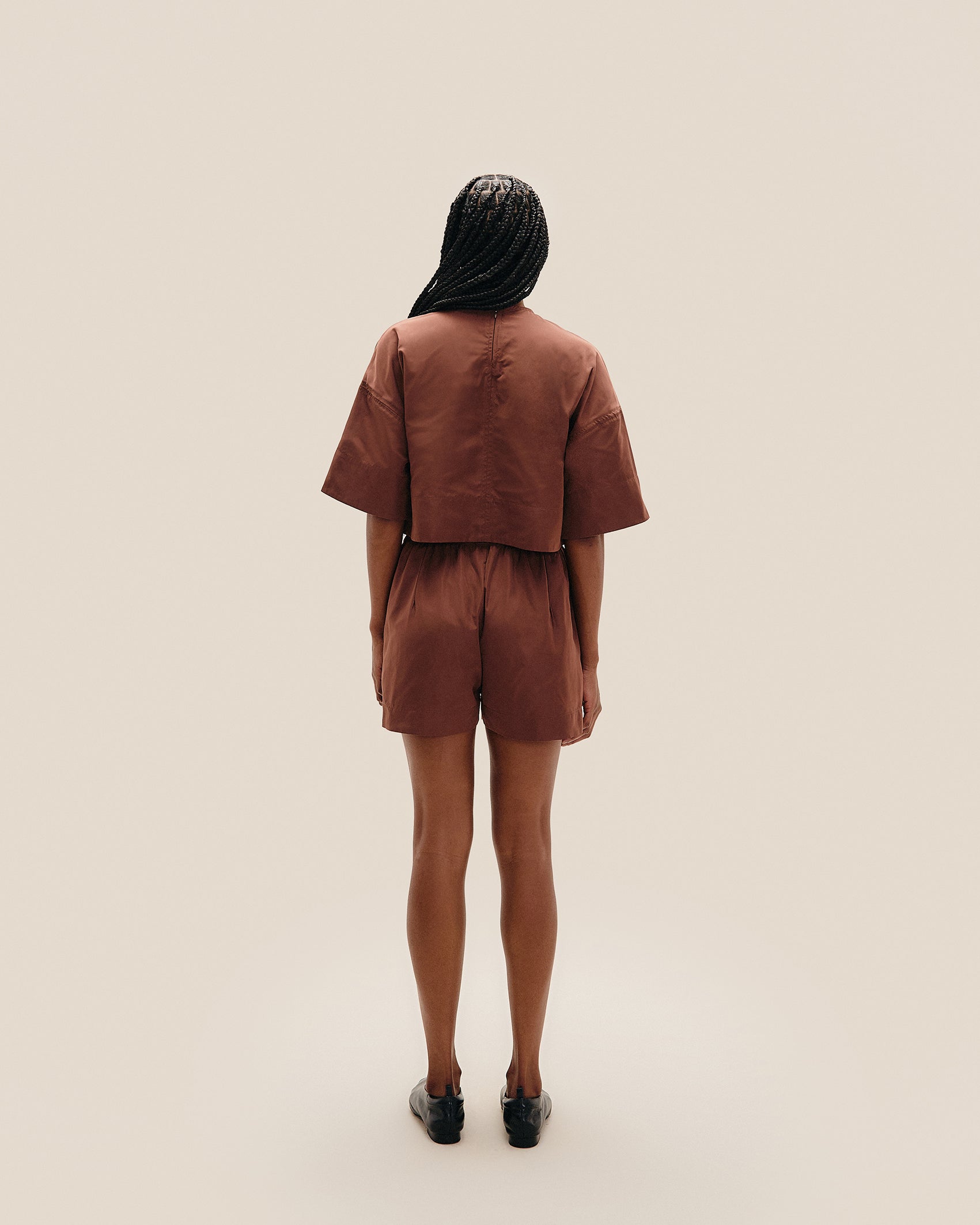 SHORTS LIVIA MARRON CLAIR