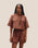 SHORTS LIVIA MARRON CLAIR