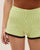 BELLA KNIT SHORTS RAPTURE GREEN STRIPES
