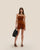COUCOU KNIT SHORTS MID BROWN