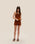 COUCOU KNIT SHORTS MID BROWN