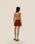 COUCOU KNIT SHORTS MID BROWN