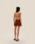 COUCOU KNIT SHORTS MID BROWN