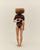 MAILLOT DE BAIN CARLA EN MAILLE, MODÈLE BRAUNA, COULEUR MARRON