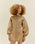 GIACCA THEODORA IN MAGLIA BEIGE PAGLIA