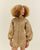 GIACCA THEODORA IN MAGLIA BEIGE PAGLIA
