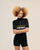 KNIT CARLA JUMPSUIT BLACK STRIPES