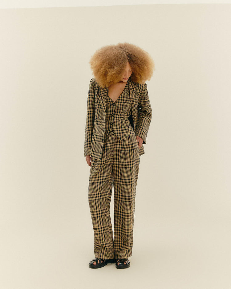 BLAZER MARCELLA LINHO ESTAMPADO