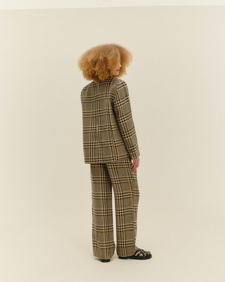 BLAZER MARCELLA LINHO ESTAMPADO