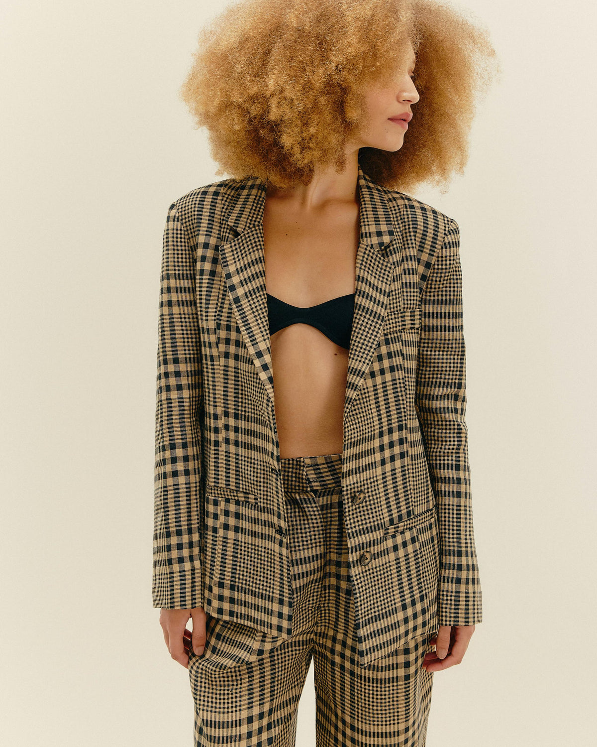 BLAZER MARCELLA LINHO ESTAMPADO