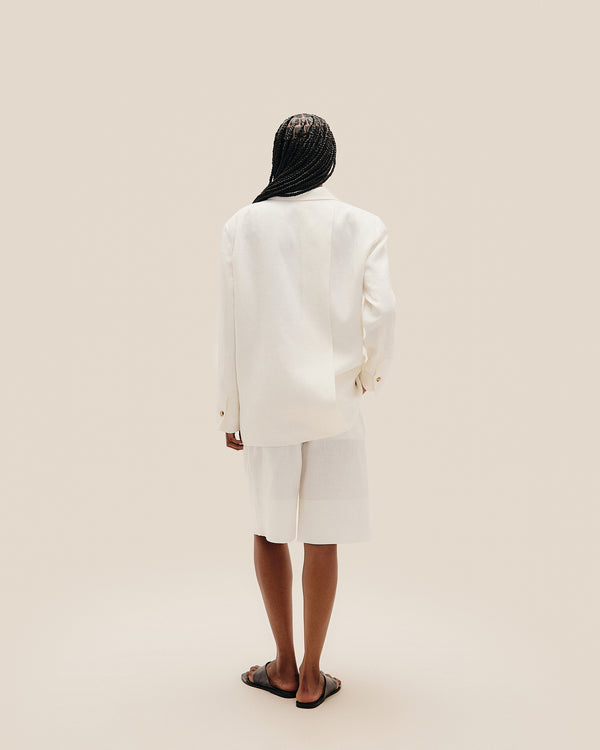 CAROL BLAZER OFF-WHITE