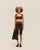 LIVIA KNIT SHORTS. BROWN