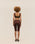 LIVIA KNIT SHORTS. BROWN