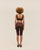 LIVIA KNIT SHORTS. BROWN