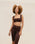 LIVIA KNIT SHORTS. BROWN