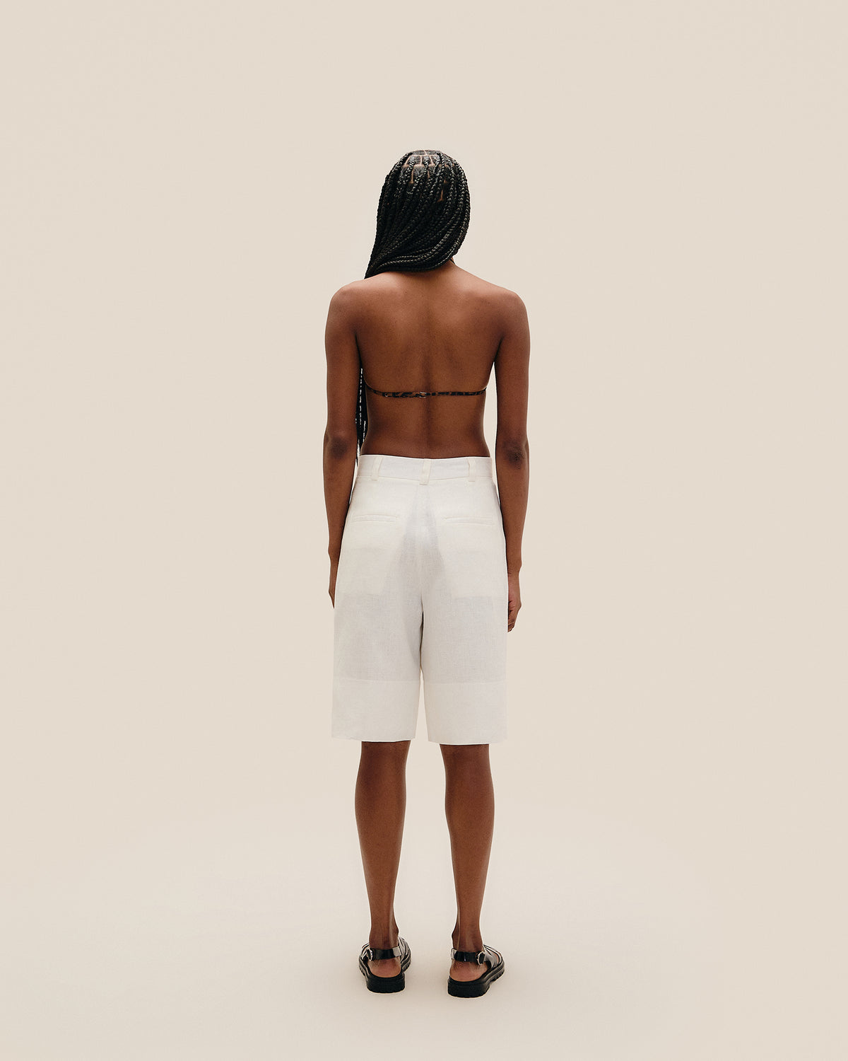 LARISSA SHORTS OFF-WHITE