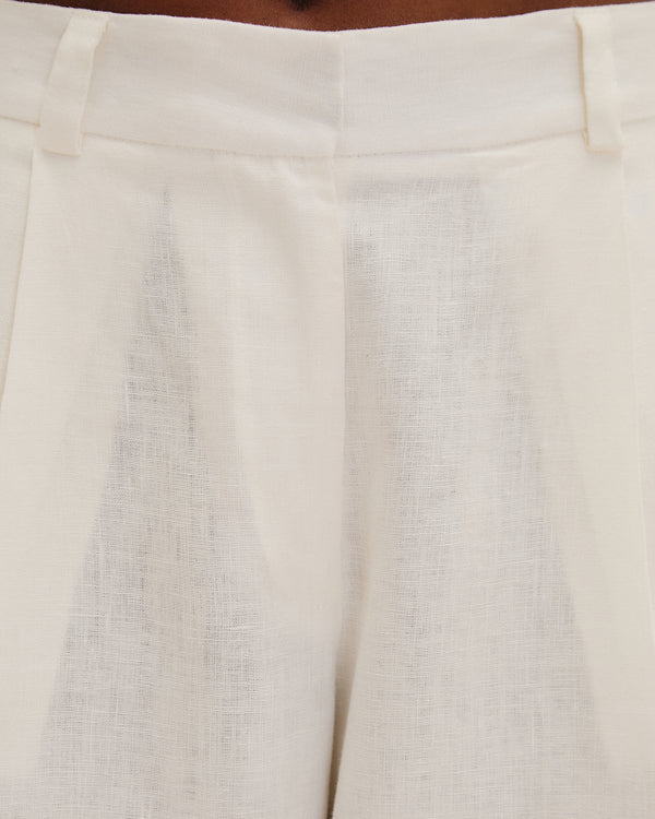 PANTALONCINI LARISSA BIANCO SPORCO