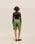 LARA LINEN  SHORTS OLIVE GREEN