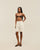 SHORTS IN LINO GIOVANA BIANCO SPORCO