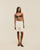 SHORTS IN LINO GIOVANA BIANCO SPORCO