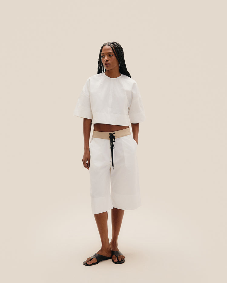 SURF SHORTS OFF-WHITE