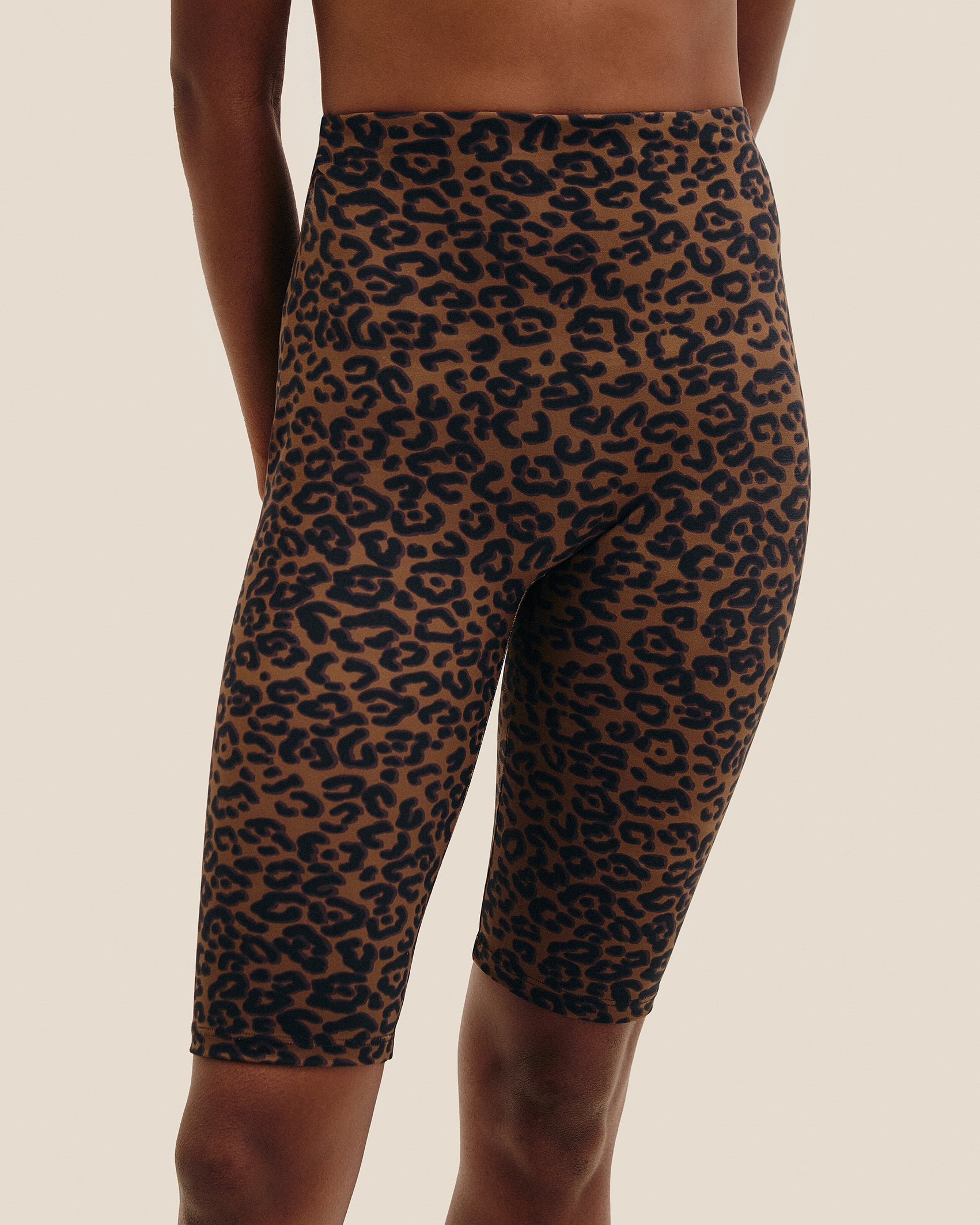 BRIGITTE LONGLINE BIKER SHORTS JAGUAR NOIR