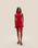 RED SHIFT KNITTED WOOL BERMUDA SHORTS