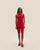 RED SHIFT KNITTED WOOL BERMUDA SHORTS