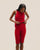 RED SHIFT KNITTED WOOL BERMUDA SHORTS