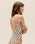 PIPING THIDU SWIMSUIT BARDI BRAUNA STRIPE