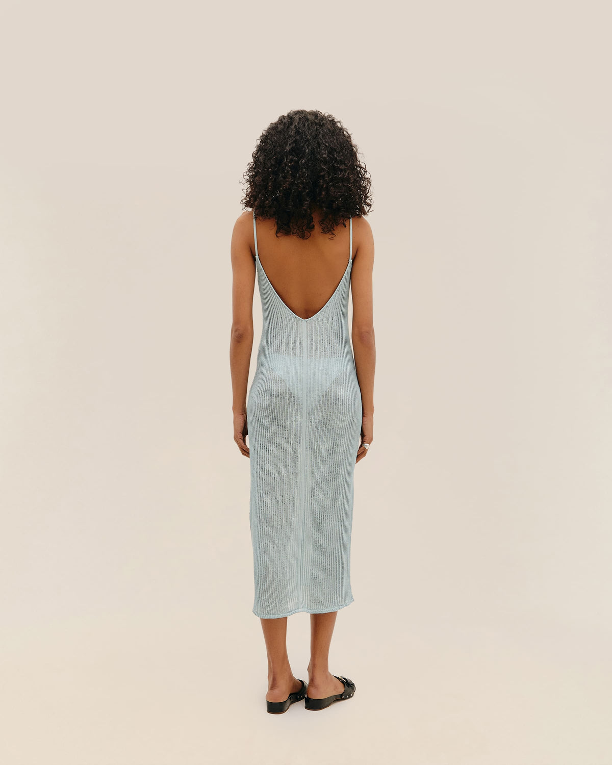 LUNA DRESS BARDI BLUE