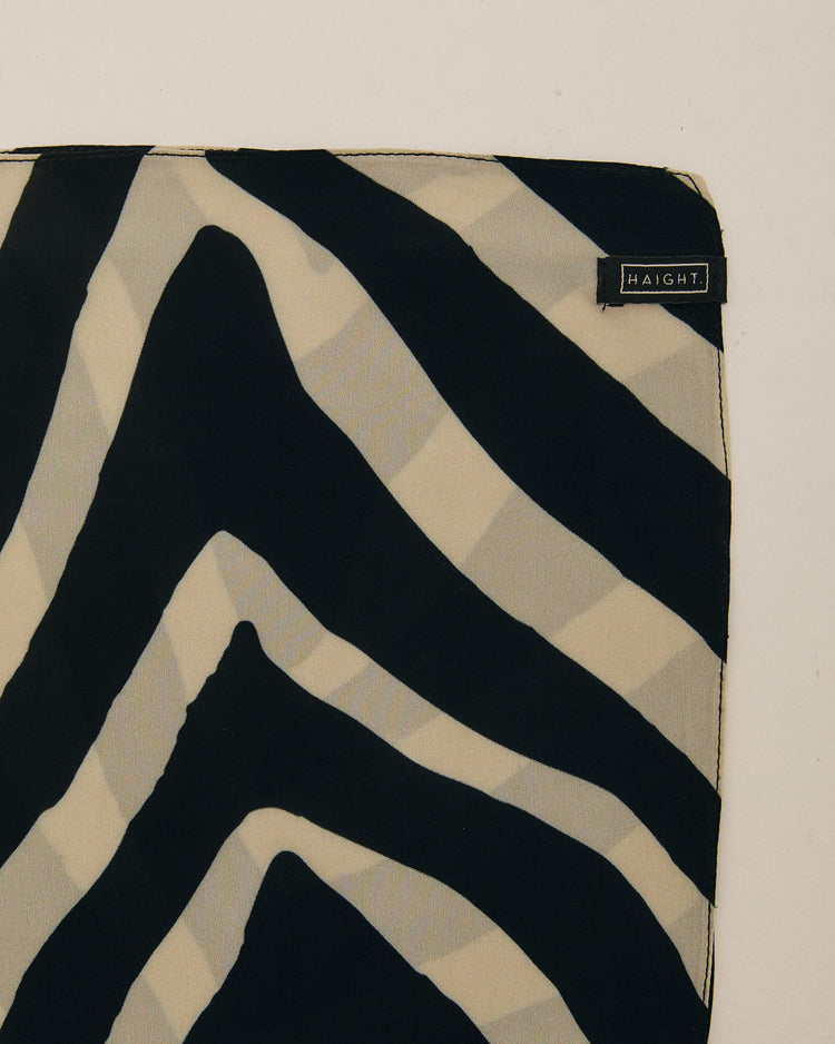 SCARF DIAGONAL ZEBRA