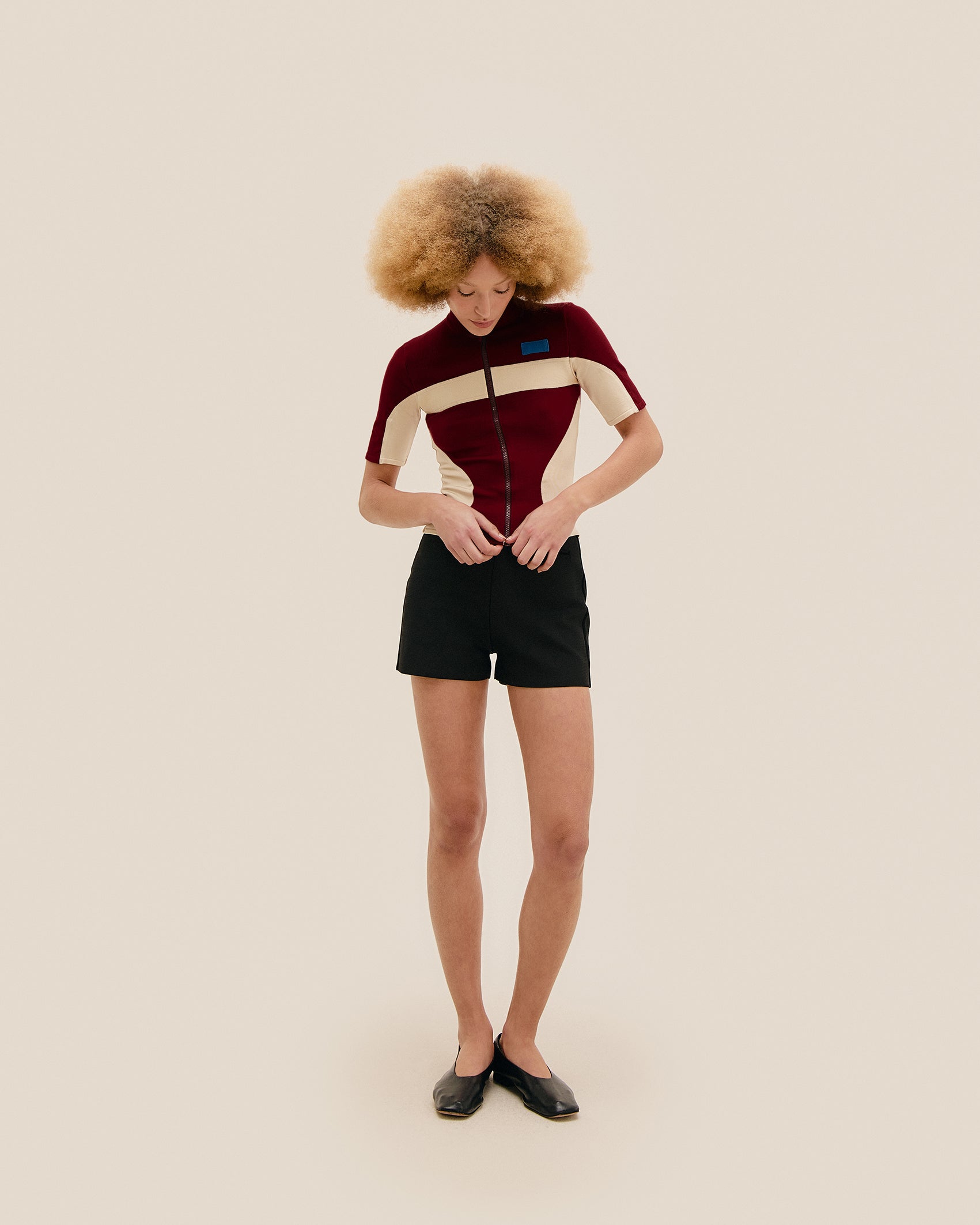 TOTA KNIT TOP MARSALA