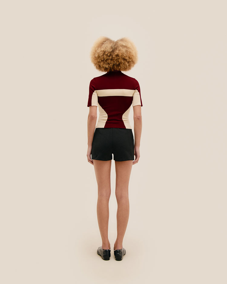 TOTA KNIT TOP MARSALA