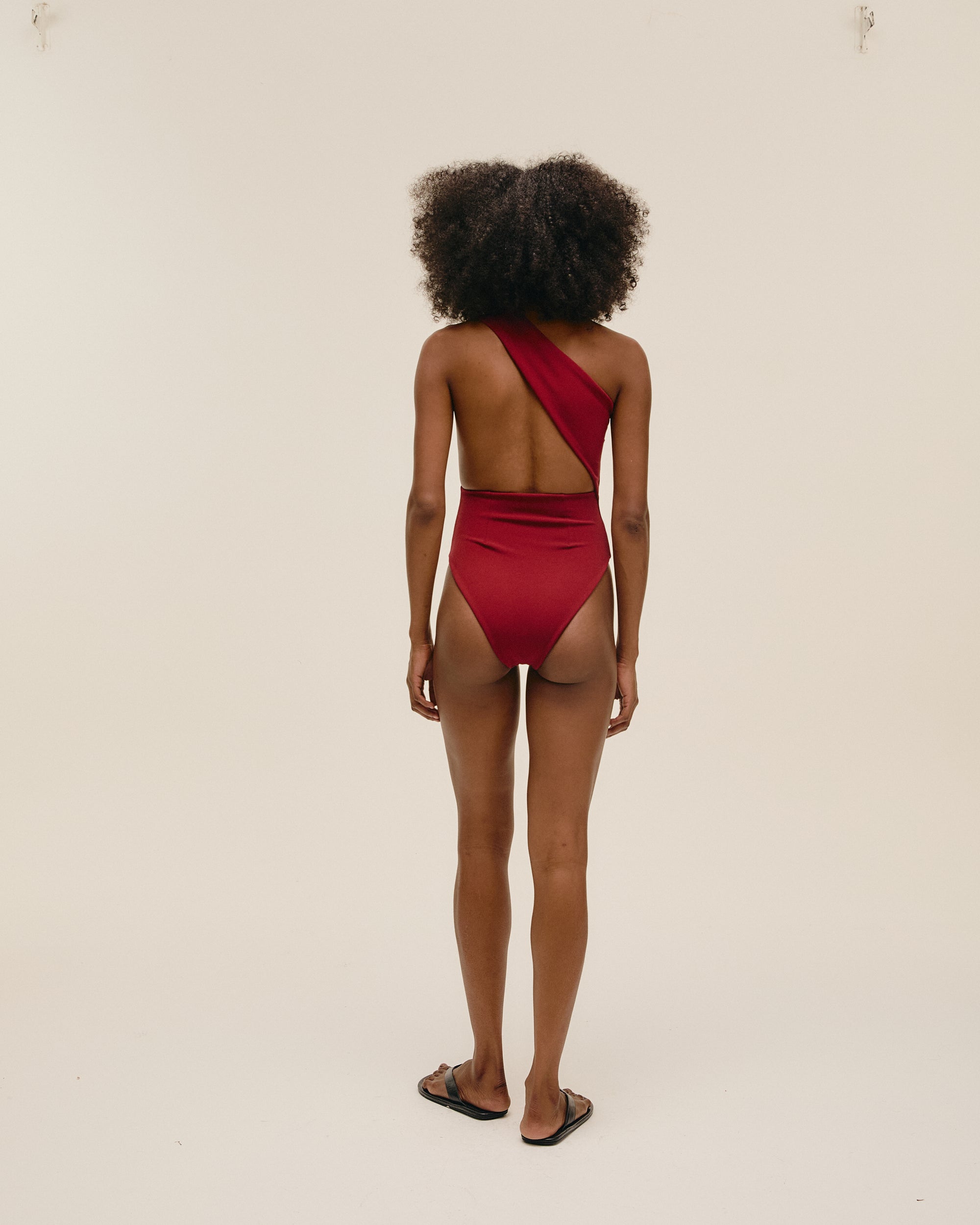 MAILLOT DE BAIN CREPE LUISA MARSALA