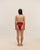 CREPE CLASSIC MARSALA HOTPANTS