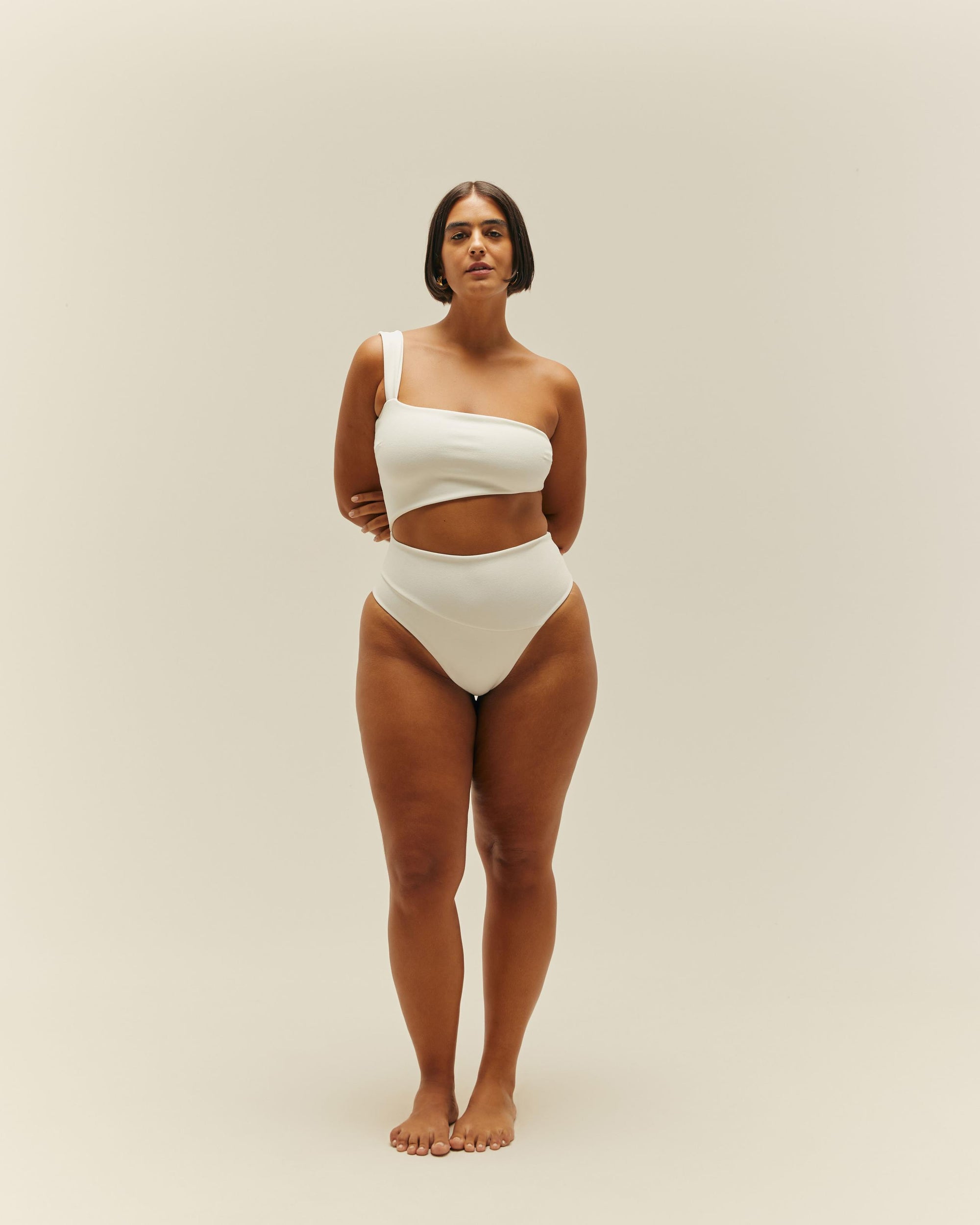 CREPE IU MAILLOT OFF-WHITE