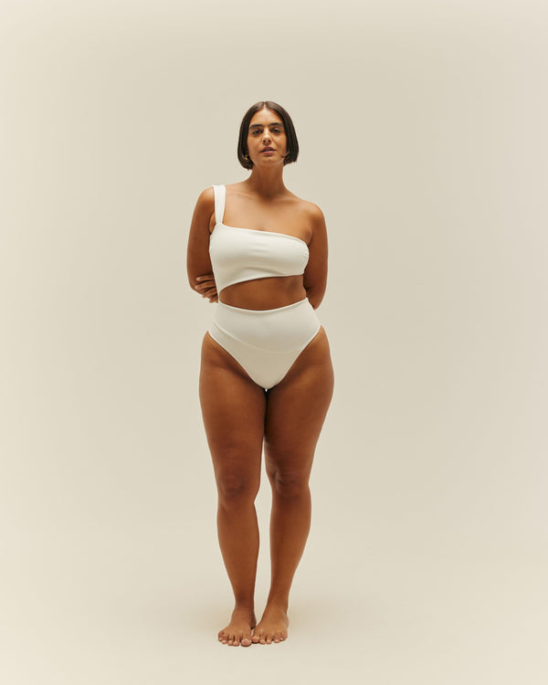 CREPE IU MAILLOT OFF-WHITE