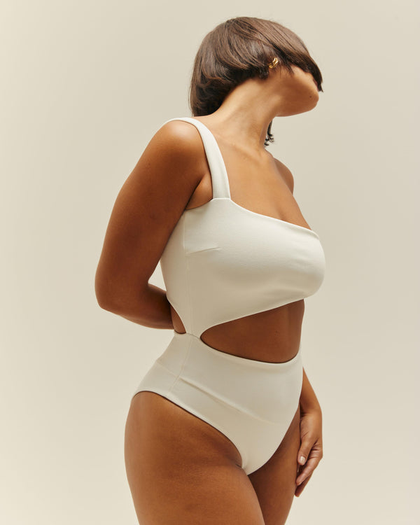 CREPE IU MAILLOT OFF-WHITE